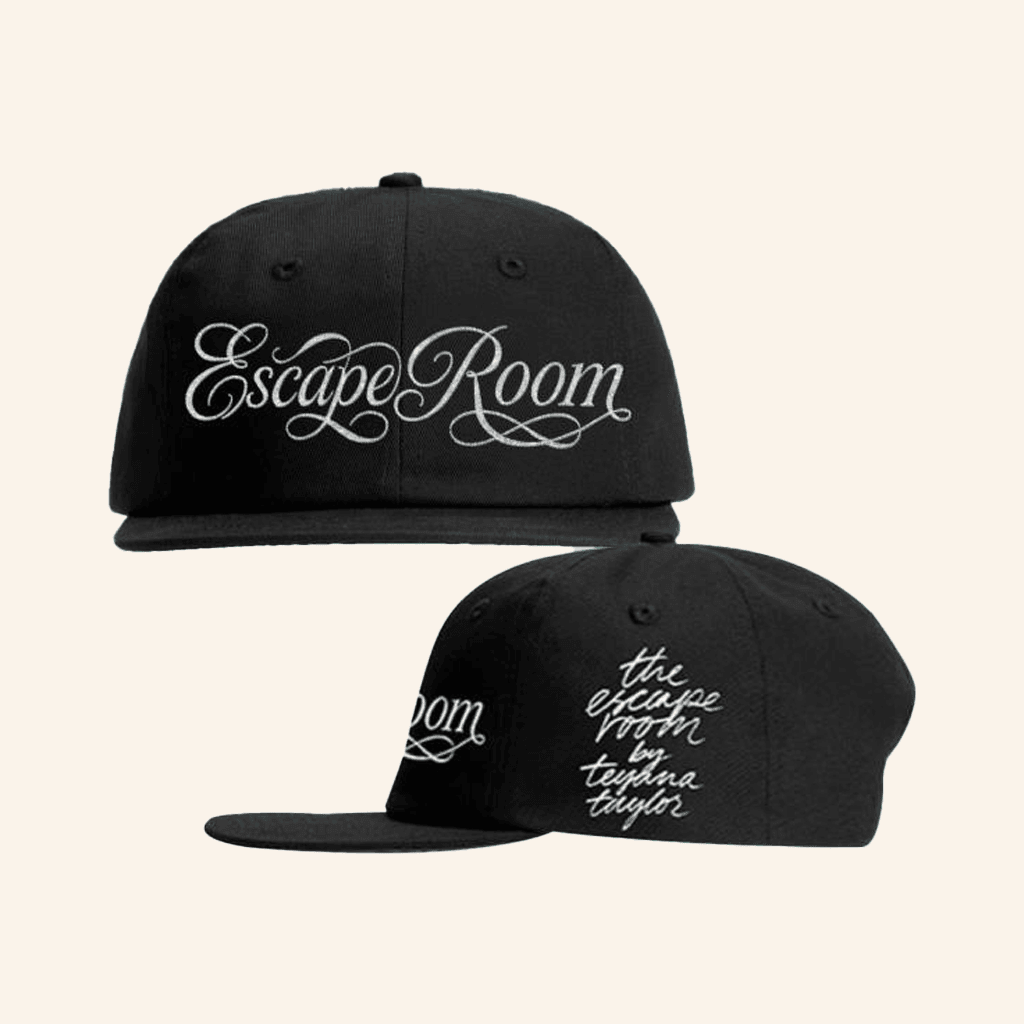Teyana Taylor Merch Escape Room Embroidered Hat Snapback Gifts For Fans Teyana Taylor Merch Escape Room Embroidered Hat Snapback Gifts For Fans