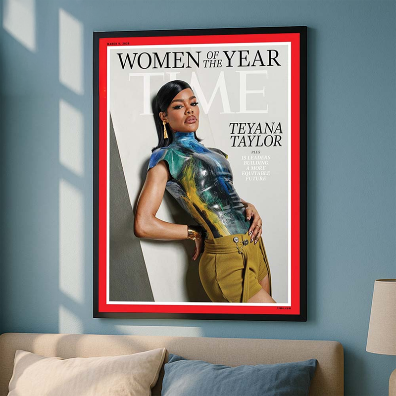Teyana Taylor On The TIME Magazine March 9 2026 Women Of The Year Home Decor Poster
