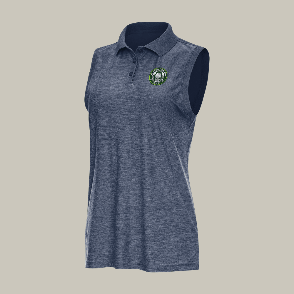 TGL Boston Common Golf Recap Sleeveless Polo Shirt Golf Clothes Best Gift For Wife