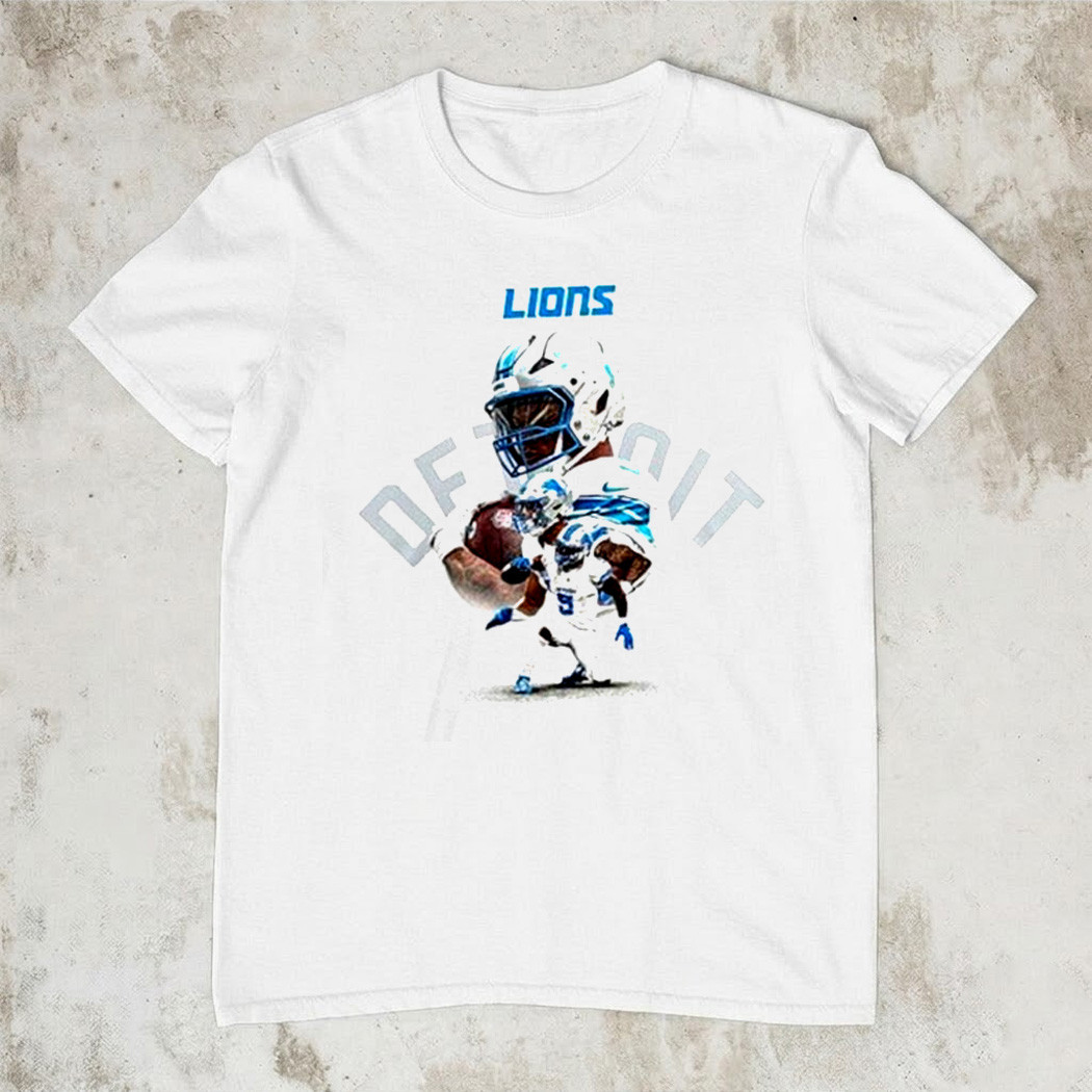 Thank You David Montgomery Detroit Lions T-Shirt NFL Fan Gear Running Back Tribute Gift For Lions Fans