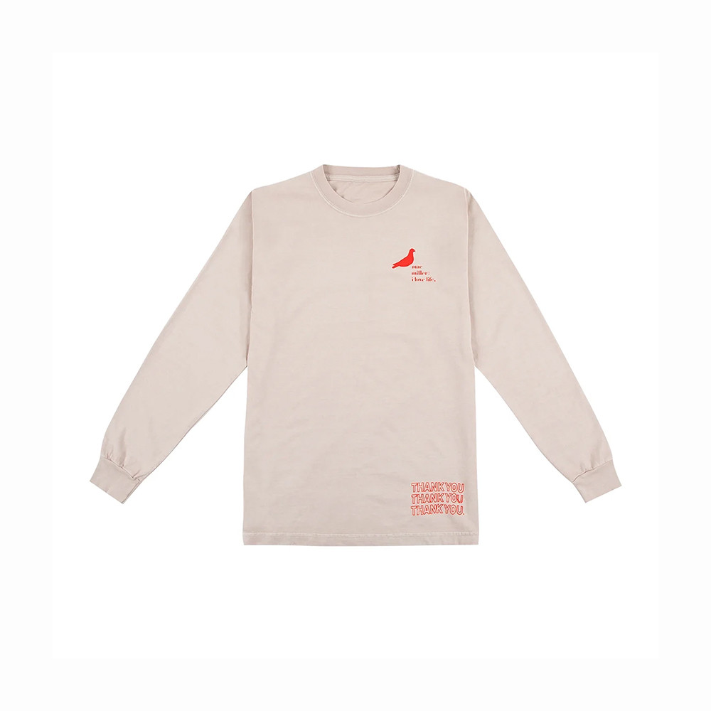 Thank You Mac Miller Long Sleeve Shirt Music Apparel Unique Gift For Mac Miller Lovers