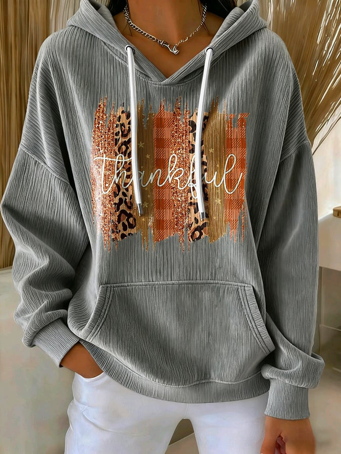 Thankful Hoodie Autumn Cozy Vibes Clothing Best Gifts Ideas For Her