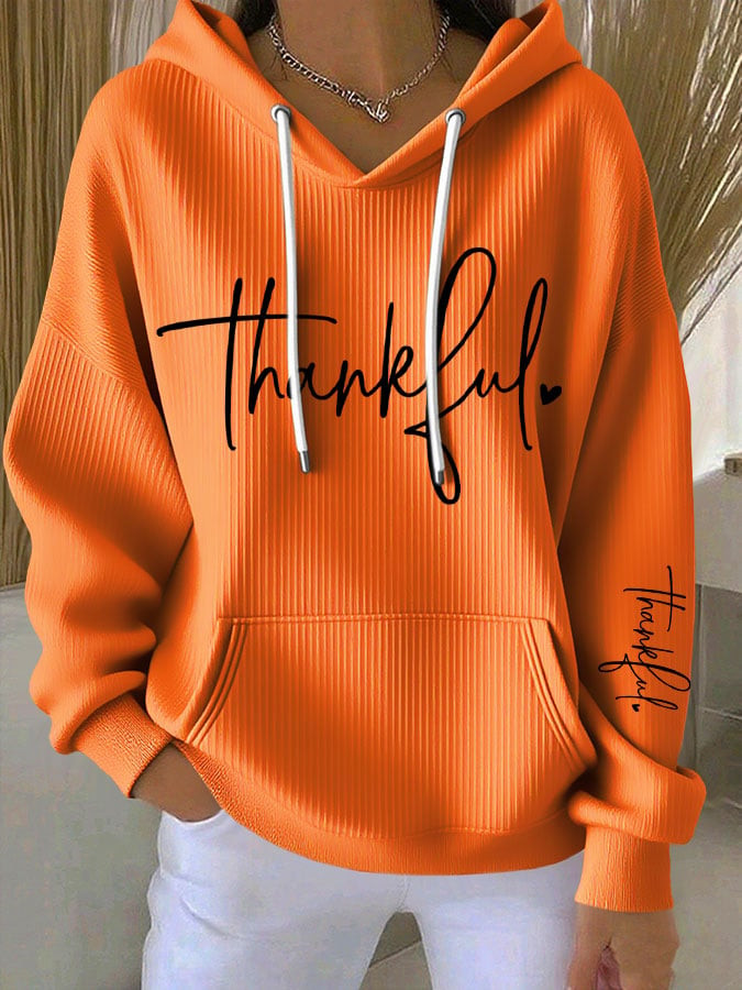 Thankful Hoodie Blessed And Grateful Apparel Gratitude Presents For Friends