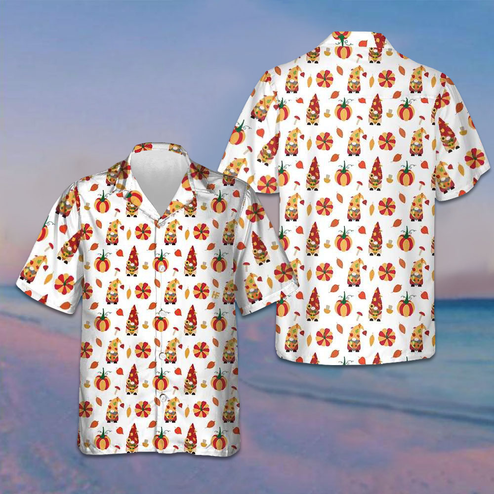 Thanksgiving Gnomes Hawaiian Shirt Mens Short Sleeve Button Up Thanksgiving Gift Ideas Thanksgiving Gnomes Hawaiian Shirt Mens Short Sleeve Button Up Thanksgiving Gift Ideas
