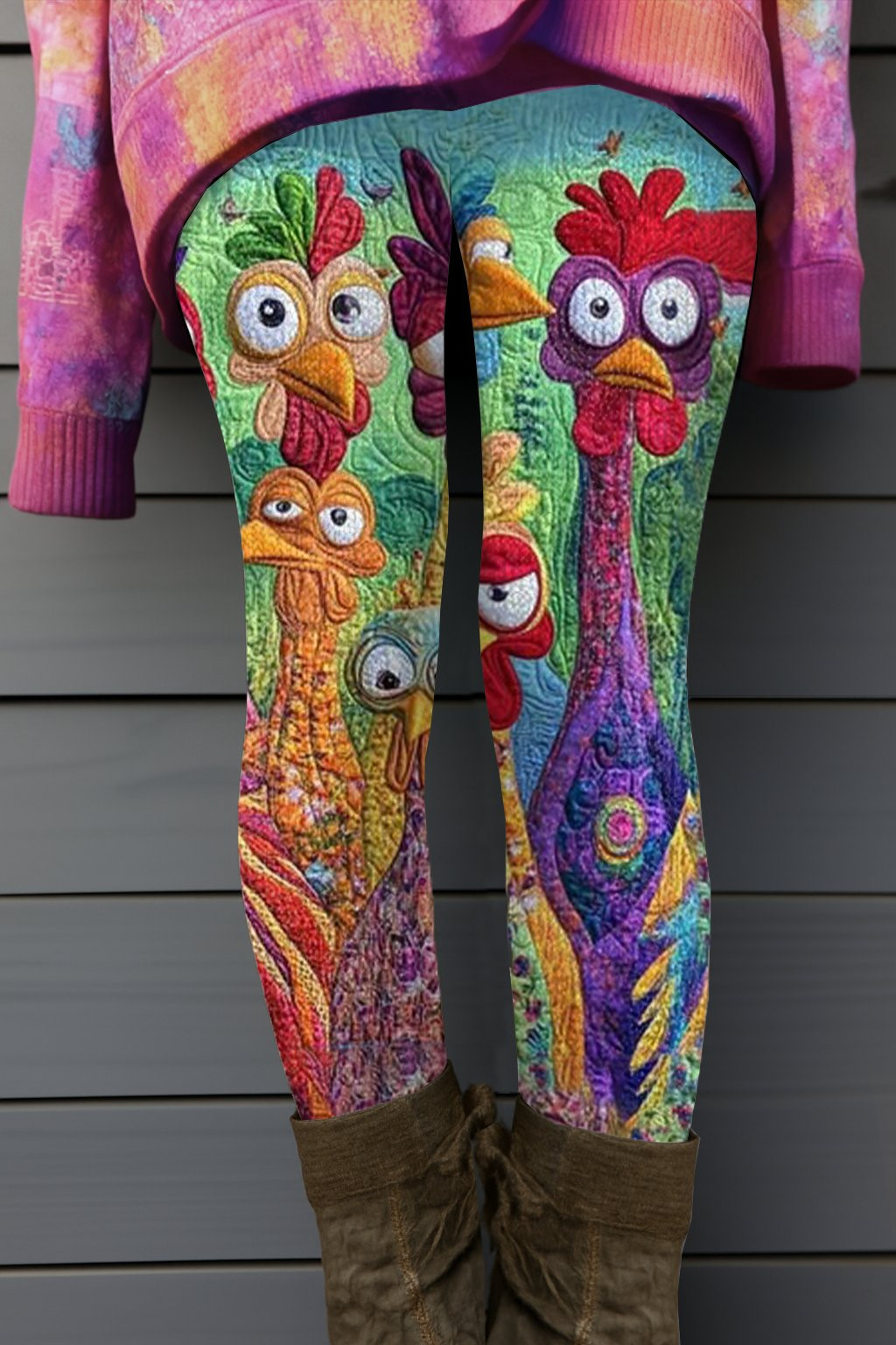 Thanksgiving Turkey Family Leggings Turkey Cartoon Merch Gifts For Autumn Lovers