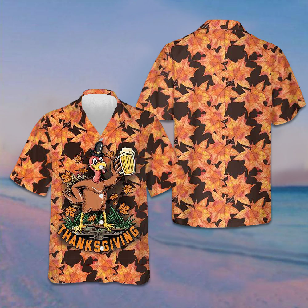 Thanksgiving Turkey Holding Big Glass Beer Hawaiian Shirt Funny Turkey Shirt Thanksgiving Ideas Thanksgiving Turkey Holding Big Glass Beer Hawaiian Shirt Funny Turkey Shirt Thanksgiving Ideas