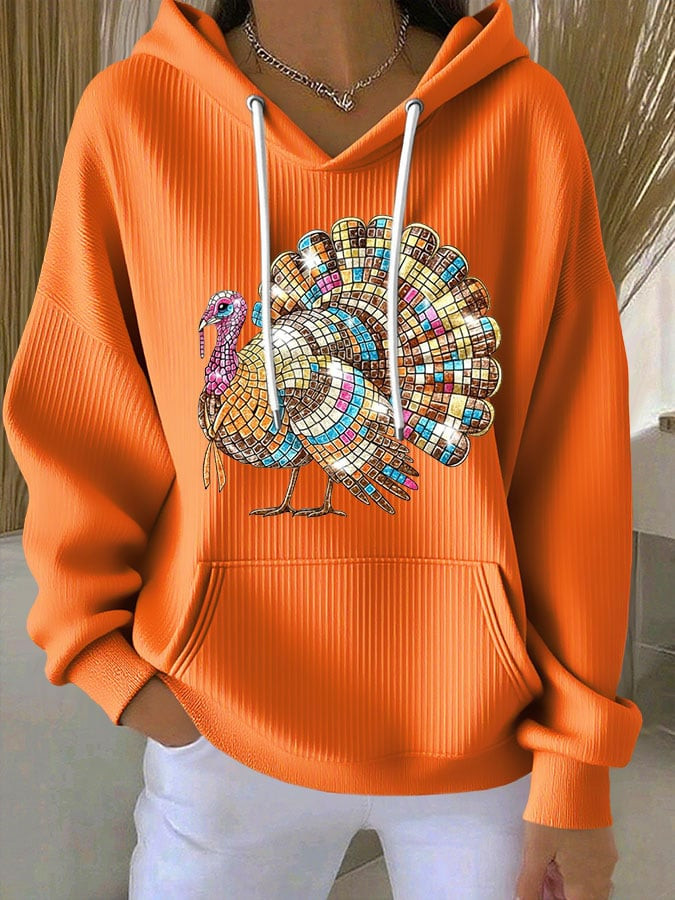 Thanksgiving Turkey Hoodie Happy Turkey Day Clothing Best Gifts For Best Friends