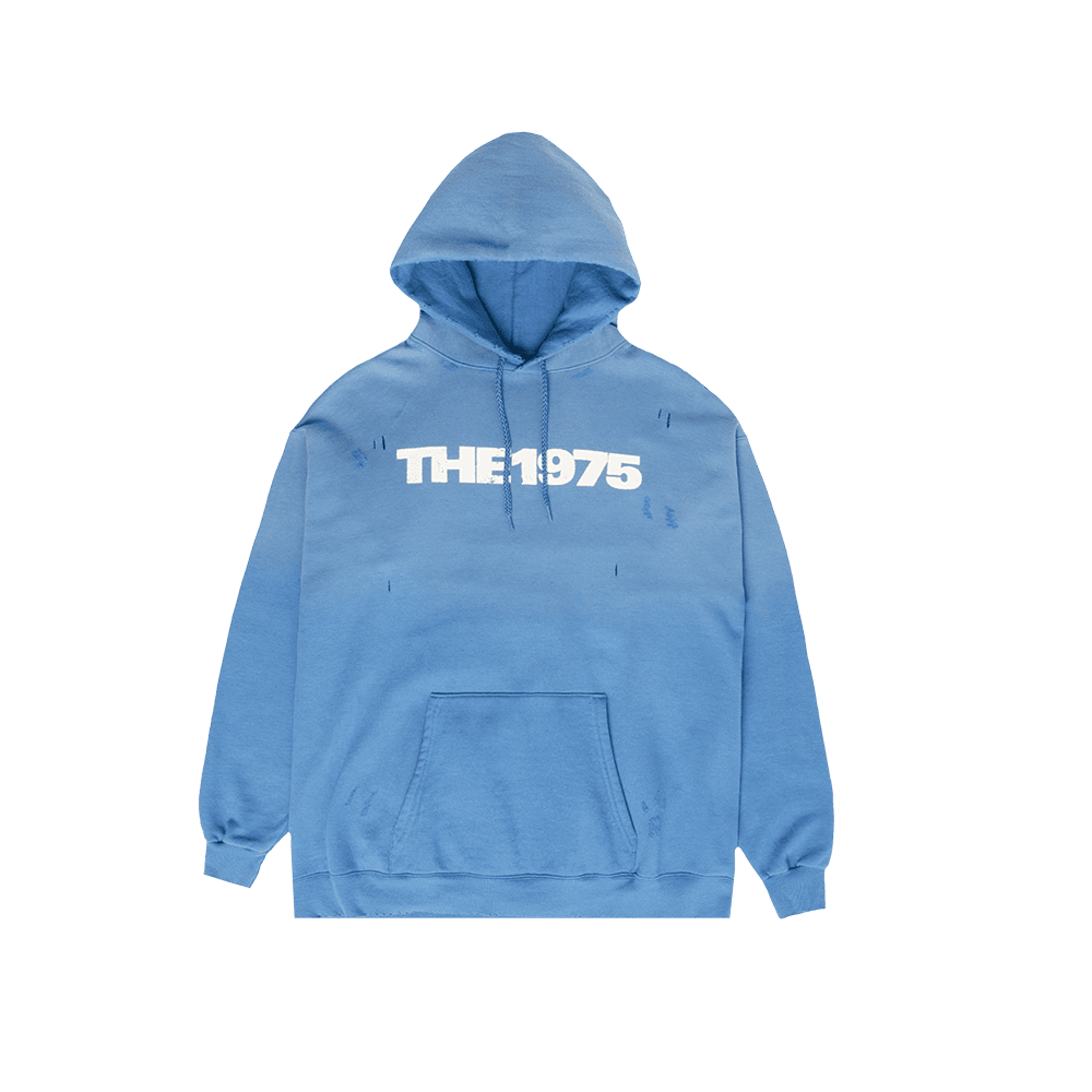 The 1975 Merch 1975 Spring Blue Hoodie Gifts For Pop Band Fans Father's Day Gift for Husband