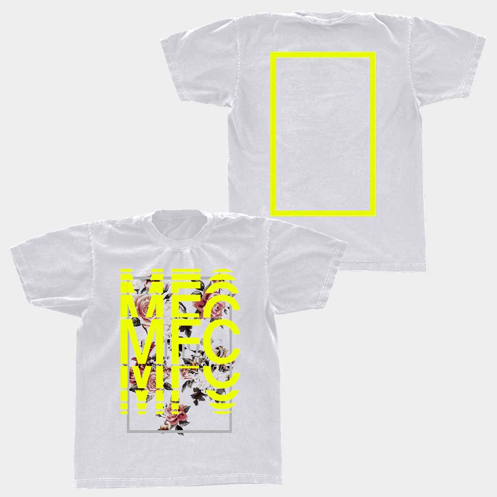 The 1975 Merch Flowers MFC White T-Shirt The 1975 Shirt Birthday Present For Pop Lovers