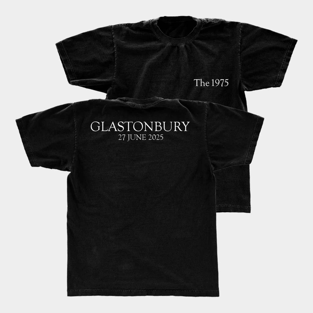 The 1975 Merch Logo Glastonbury T-Shirt The 1975 Shirt Gifts For Music Enthusiasts
