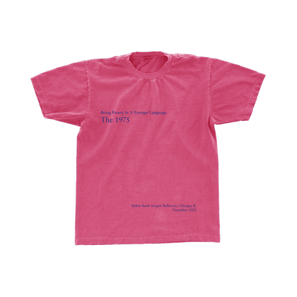 The 1975 Merch The 1975 Bfiafl Chicago T-Shirt Gifts For Pop Band Fans The 1975 Merch The 1975 Bfiafl Chicago T-Shirt Gifts For Pop Band Fans