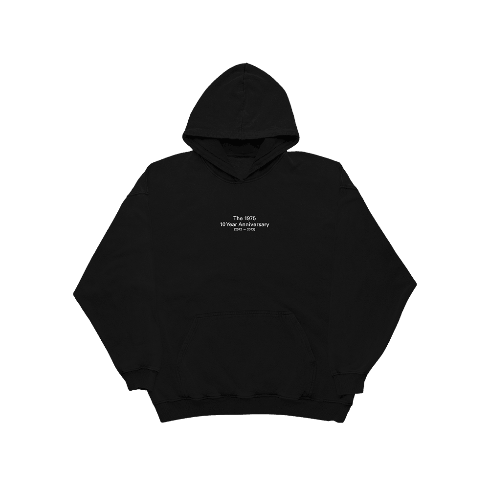 The 1975 Merch The 1975 The 1975 10 YR Hoodie Gifts For Pop Band Fans Christmas Gift for Him