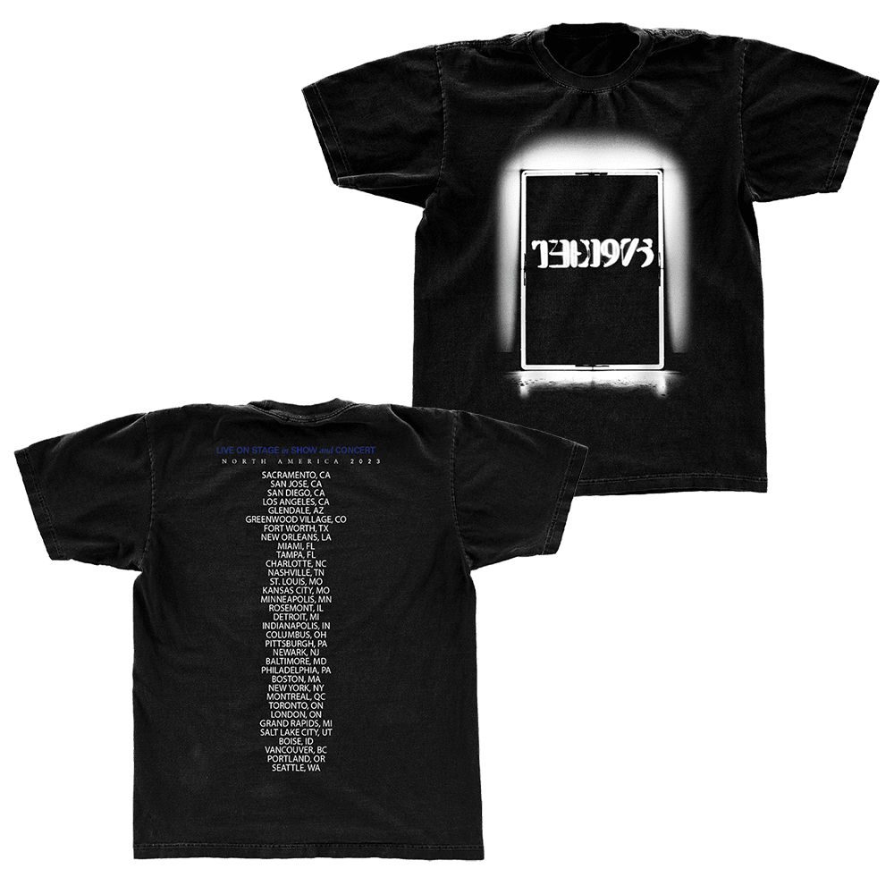 The 1975 Merch The 1975 Tour North American T-Shirt Gifts For Pop Band Fans The 1975 Merch The 1975 Tour North American T-Shirt Gifts For Pop Band Fans