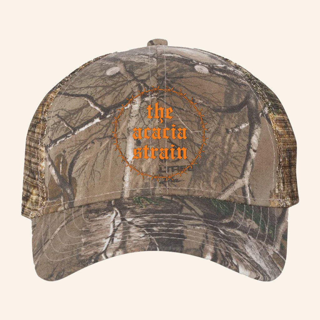 The Acacia Strain Merch Barbed Wire Camo Hat Embroidered Best Gifts For Boyfriend The Acacia Strain Merch Barbed Wire Camo Hat Embroidered Best Gifts For Boyfriend