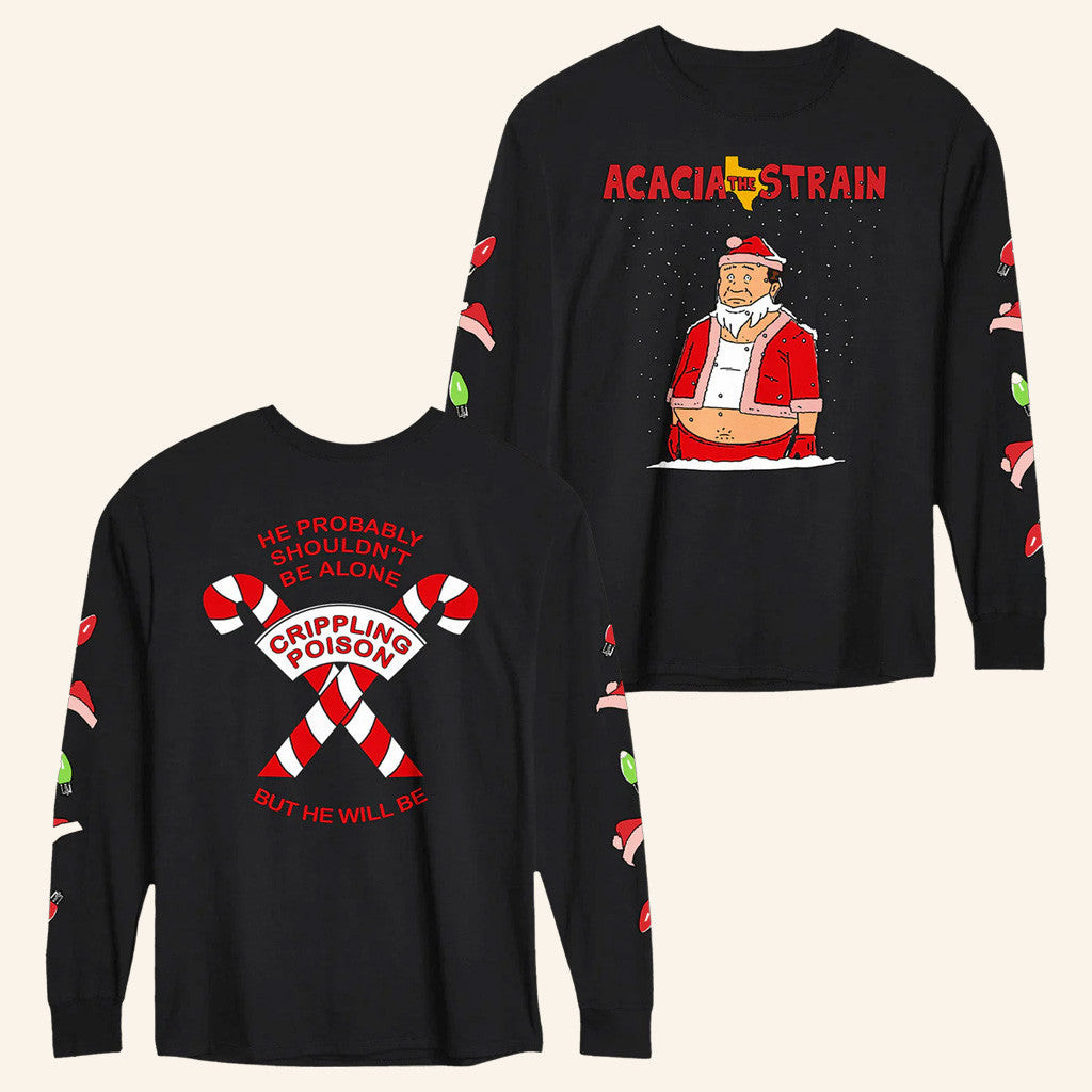The Acacia Strain Merch Crippling Poison Long Sleeve Shirt Gift For Christmas