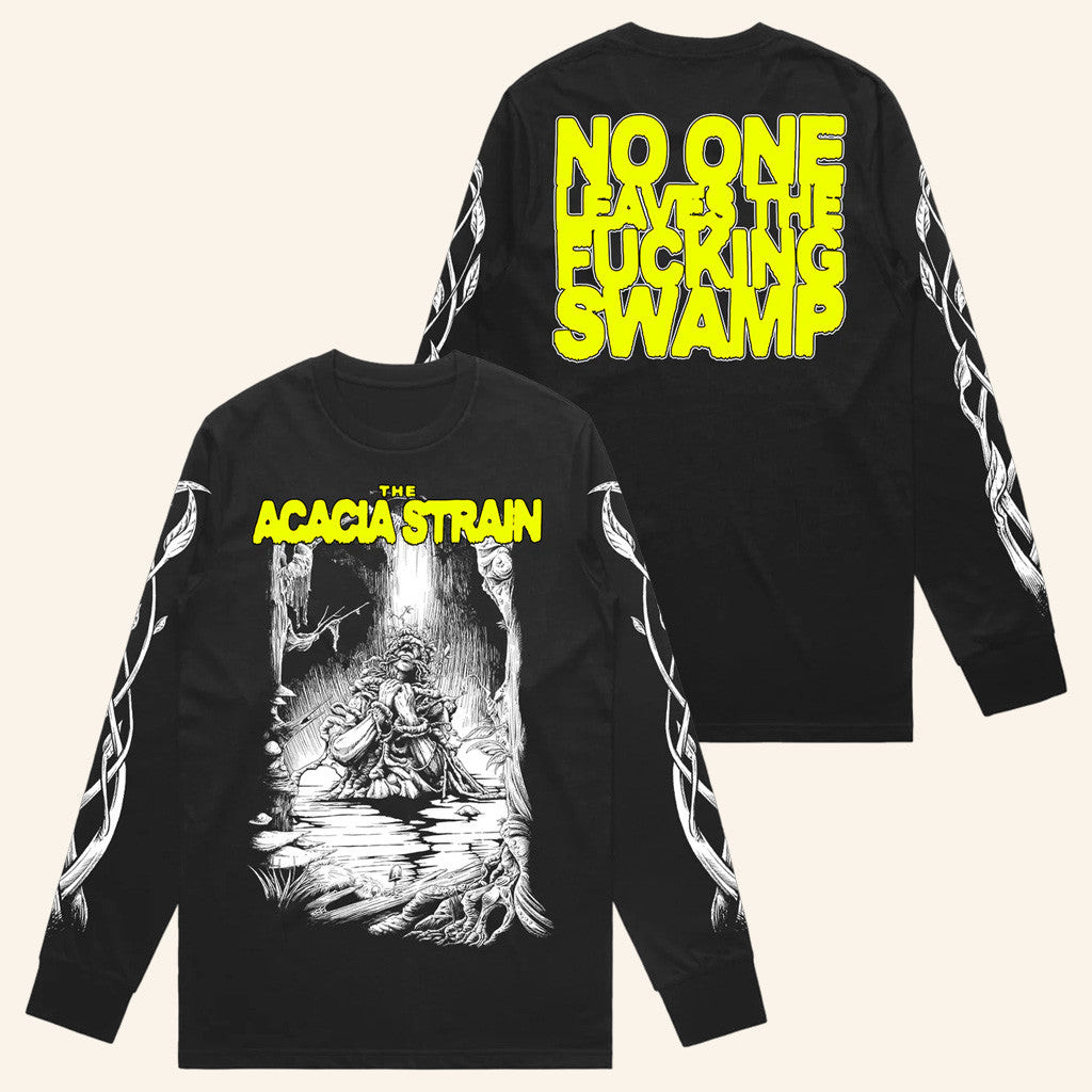 The Acacia Strain Merch Swamp Mentality Long Sleeve Shirt Gifts For Husband The Acacia Strain Merch Swamp Mentality Long Sleeve Shirt Gifts For Husband