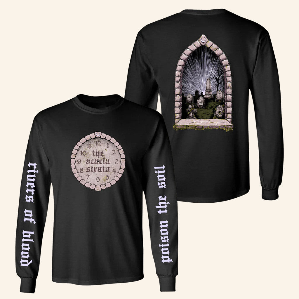 The Acacia Strain Merch Untended Graves Long Sleeve Shirt Best Gifts For Dad