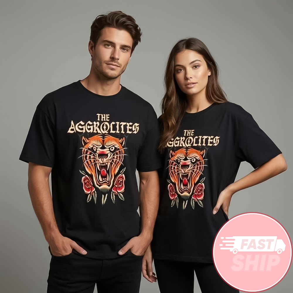 The Aggrolites For The People In The Pit Tour 2026 Tour Exclusive Merch Tiger Artwork Unisex T-Shirt