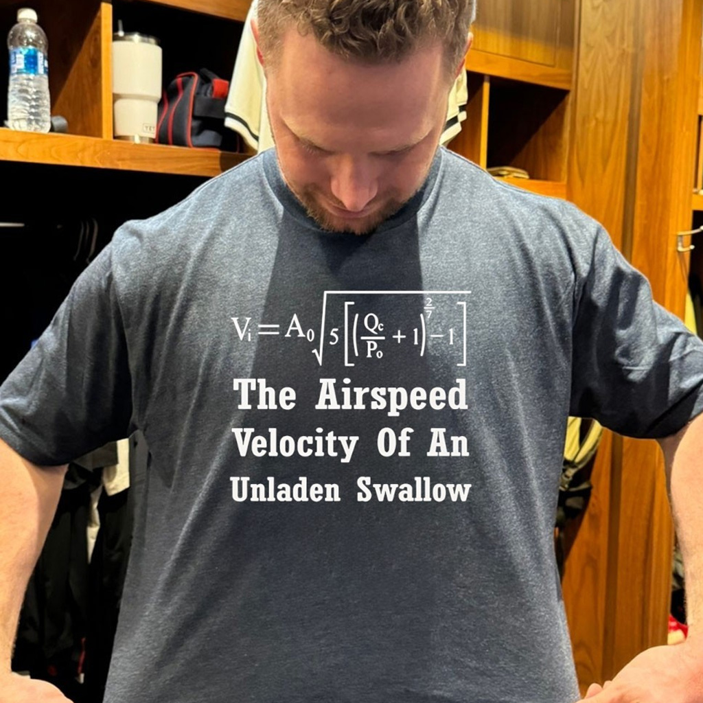 The Airspeed Velocity Of An Unladen Swallow Shirt Gift Ideas For Him