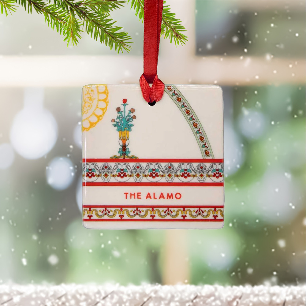 The Alamo Sacristy Christmas Ornament Christmas Tree Decorations Family Gifts For Christmas