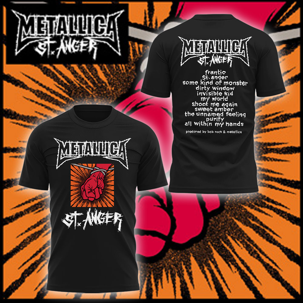 The Album St Anger Tshirt Birthday Present For Husband