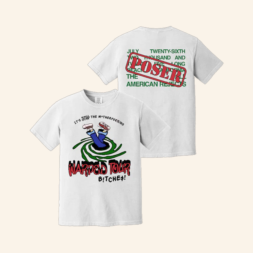 The All American Rejects Merch Warped Tour Poser T-Shirt Gifts For Him The All American Rejects Merch Warped Tour Poser T-Shirt Gifts For Him