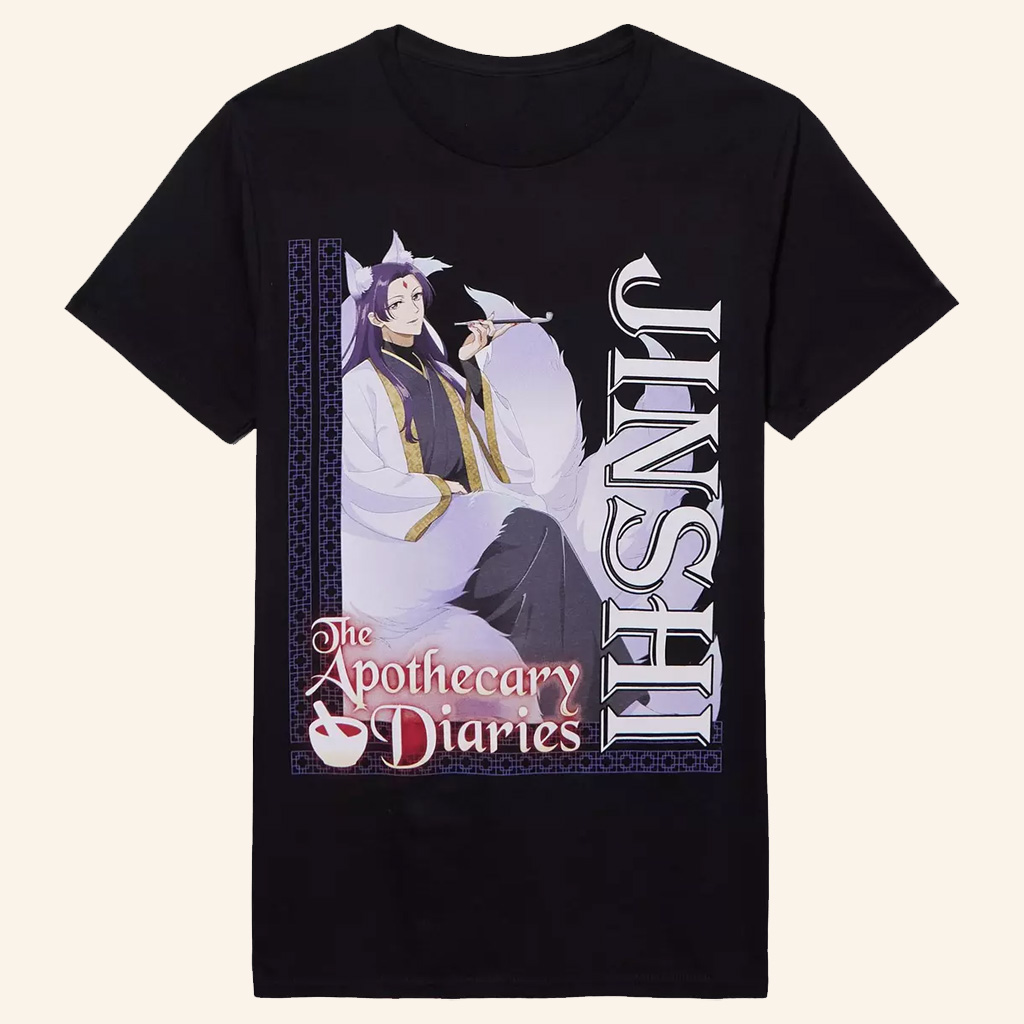 The Apothecary Diaries Merch Jinshi Fox T-Shirt Best Gifts For Anime Lovers