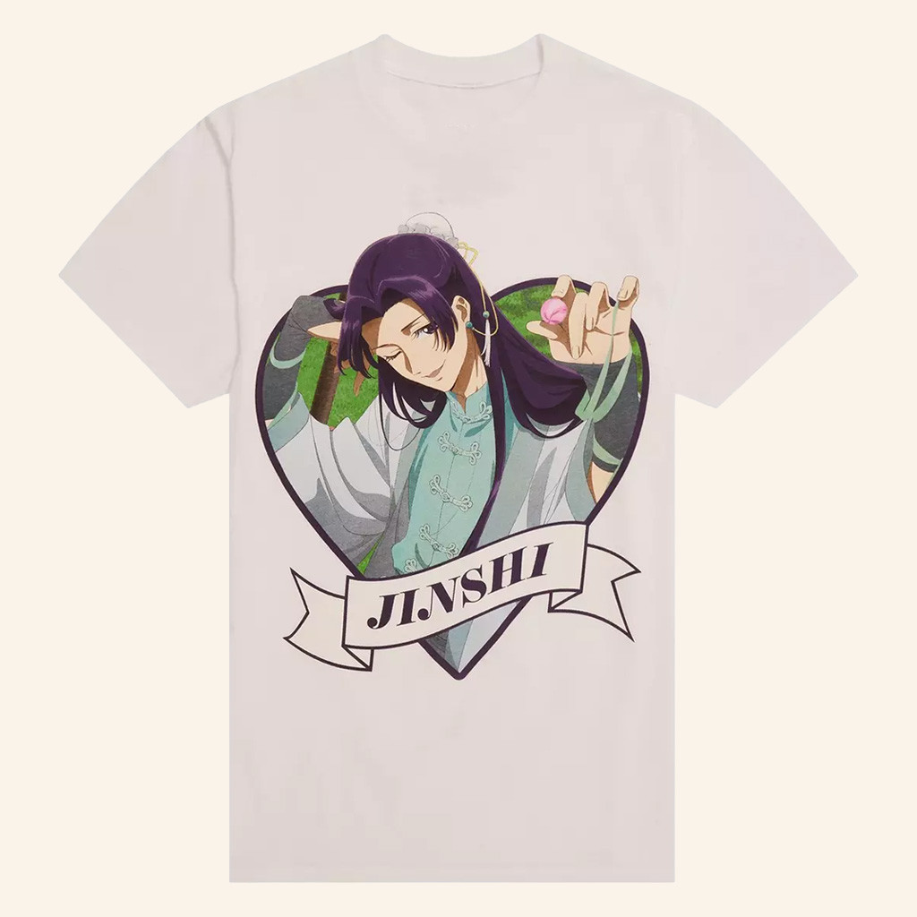 The Apothecary Diaries Merch Jinshi Heart Portrait T-Shirt Gifts Ideas For Besties