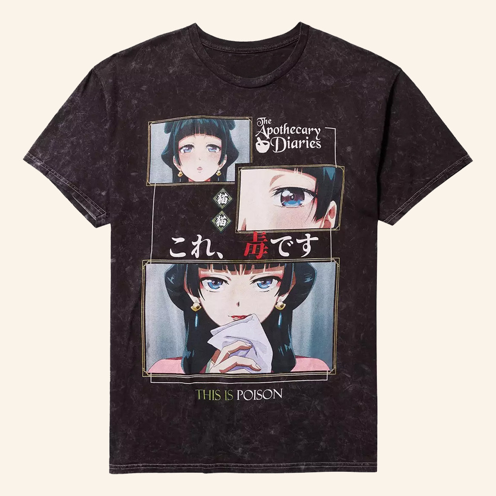 The Apothecary Diaries Merch Maomao Poison T-Shirt Best Gifts For Anime Lovers
