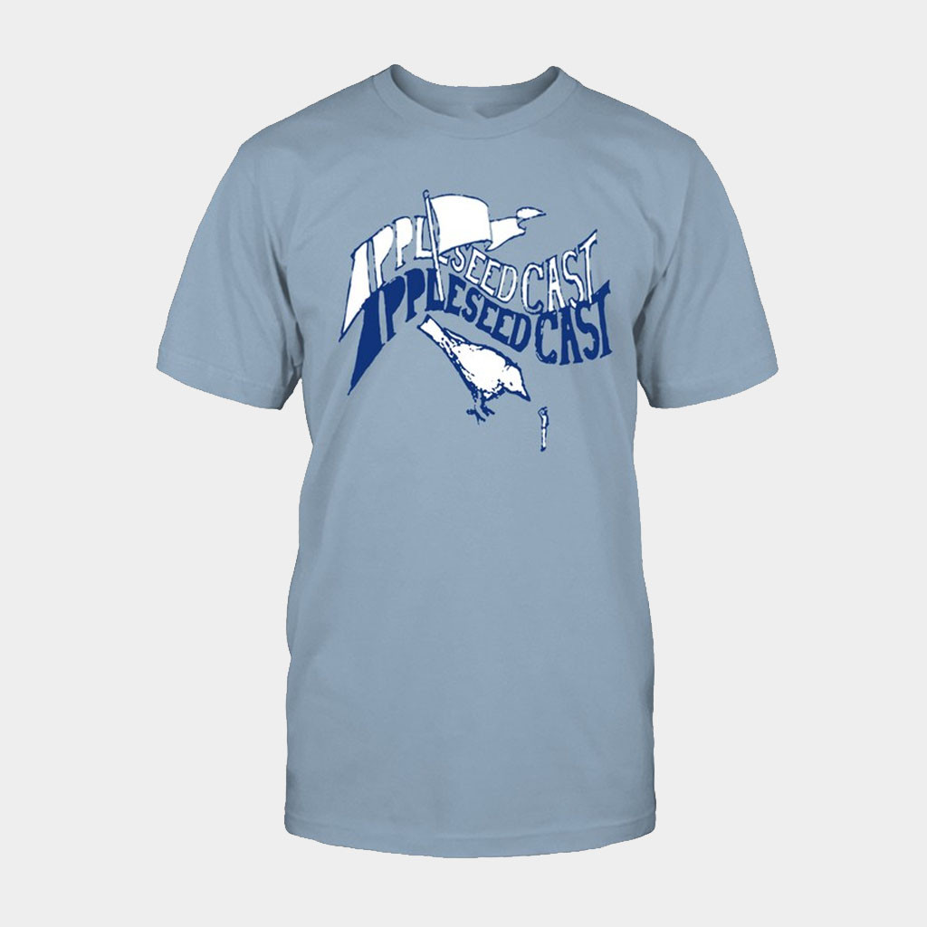 The Appleseed Cast Merch Appleseed Cast Bird And Flag T-Shirt Gifts For Band Lovers