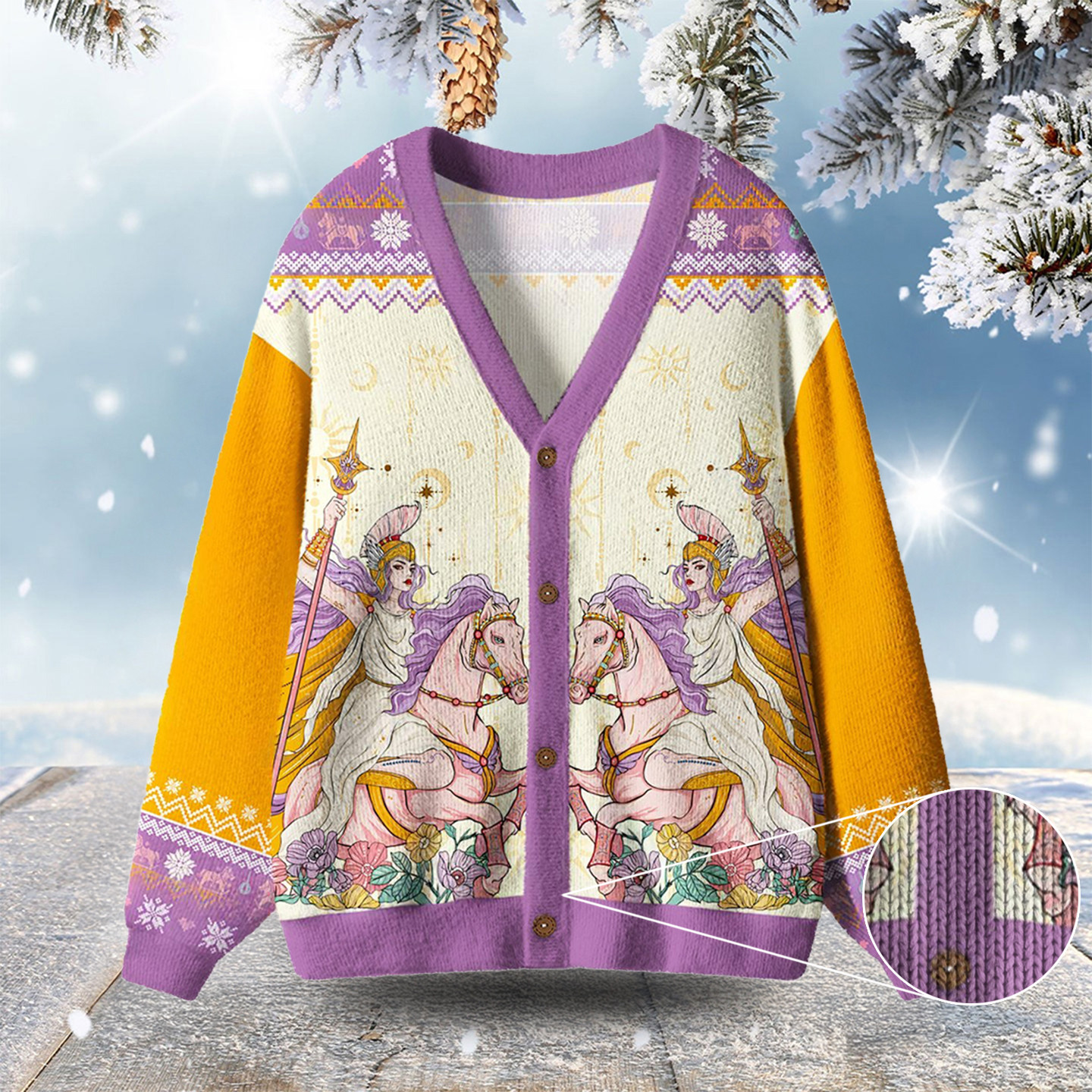 The Audacity Tarot Card Ugly Cardigan Sweaters Xmas Outfits Family Xmas Gift Exchange Ideas