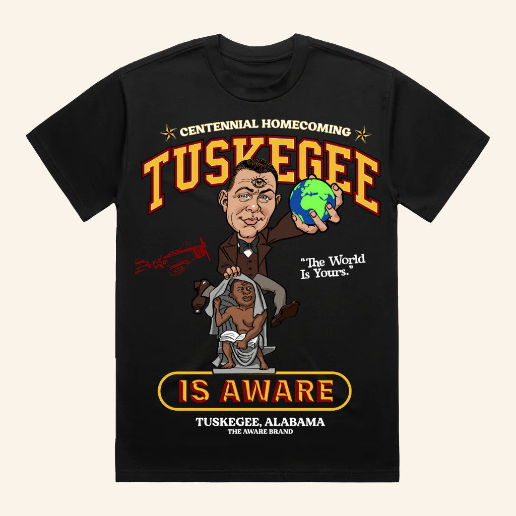 The Aware Brand Merch Tuskegee Is Aware T-Shirt Gifts For Him The Aware Brand Merch Tuskegee Is Aware T-Shirt Gifts For Him