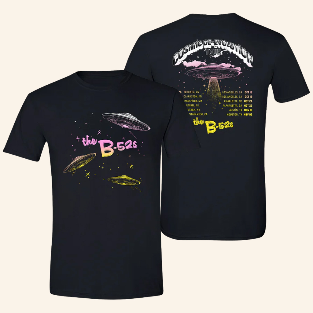 The B52s Merch Flying Saucers 2025 Tour T-Shirt Best Gifts For Boyfriend The B52s Merch Flying Saucers 2025 Tour T-Shirt Best Gifts For Boyfriend