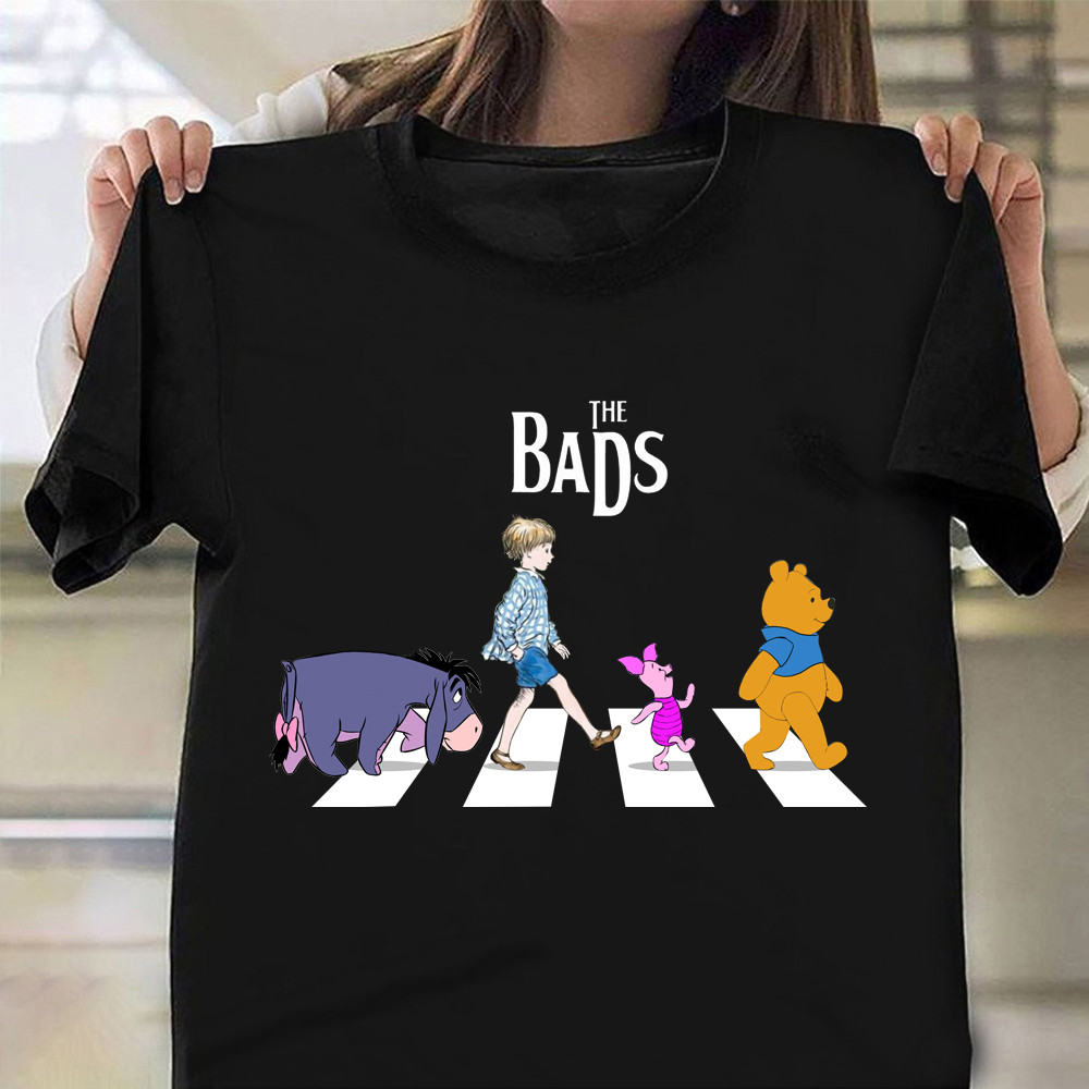 The Bads Cartoon Characters Shirt Funny Graphic Tees Gifts For Cartoon Fans