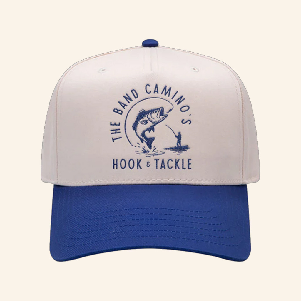 The Band Camino Merch Hook And Tackle Hat Embroidered Gifts For Father The Band Camino Merch Hook And Tackle Hat Embroidered Gifts For Father