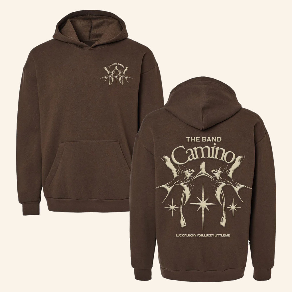 The Band CAMINO Merch Lucky Hoodie The Band CAMINO Hoodie Birthday Gift For Him The Band CAMINO Merch Lucky Hoodie The Band CAMINO Hoodie Birthday Gift For Him