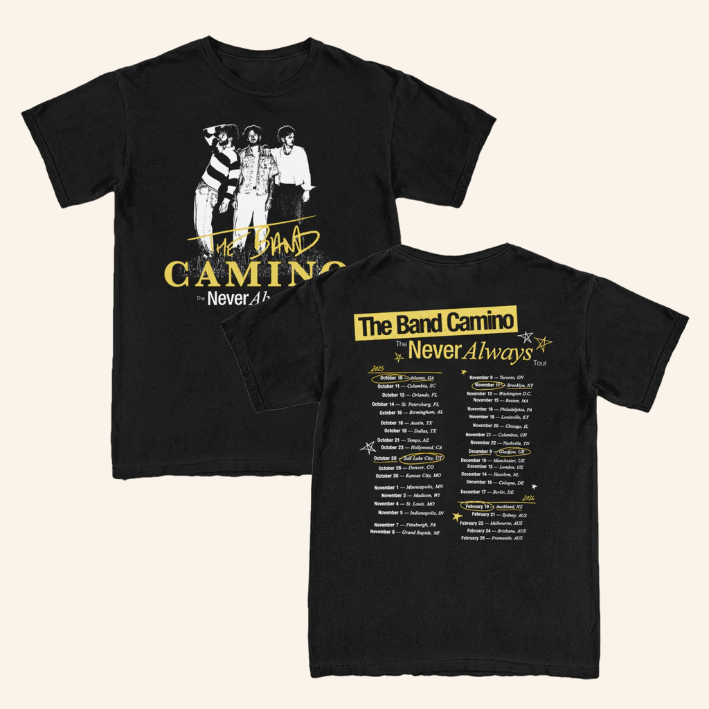 The Band Camino Merch Photo Tour T-Shirt Christmas Gifts For Husband