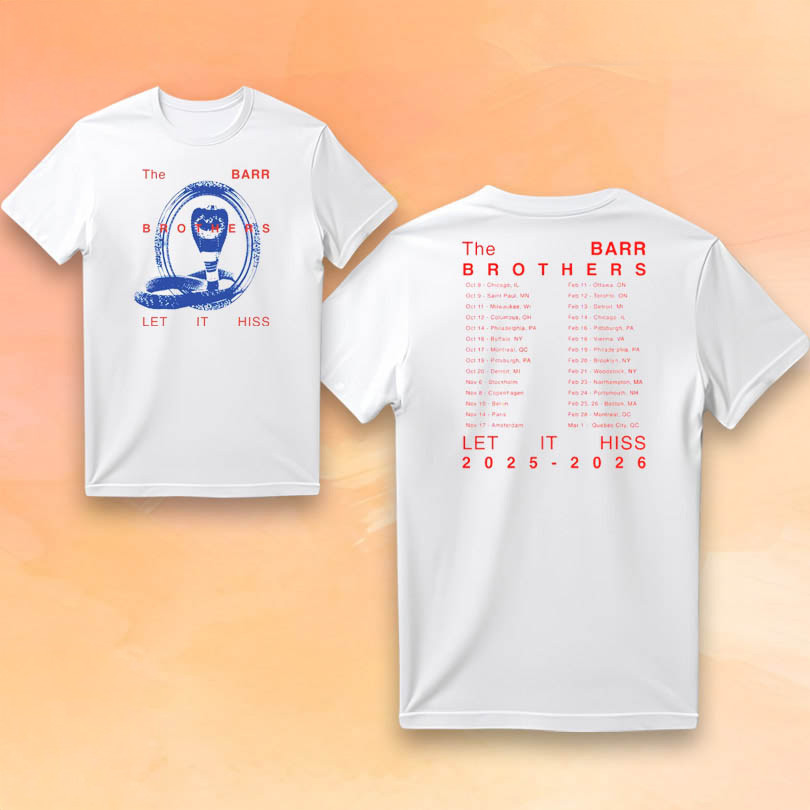 The Barr Brothers Merch Let It Hiss 2025 2026 T-Shirt Presents For Music Lovers