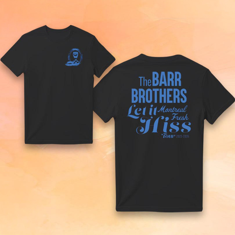 The Barr Brothers Merch Let It Hiss Tour 2025 2026 T-Shirt Gifts For Band Lovers