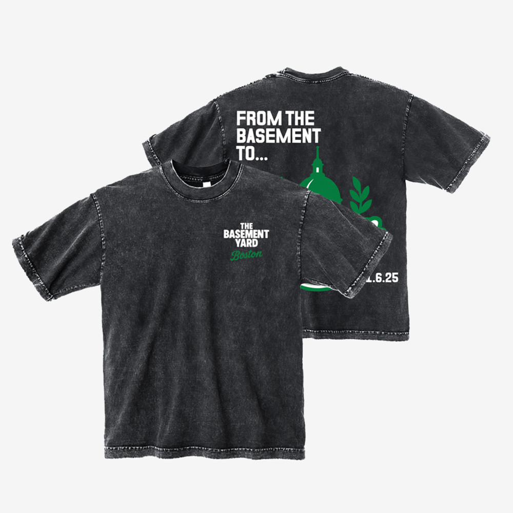 The Basement Yard Boston T-Shirt From The Basement To The Basement Yard Clothes