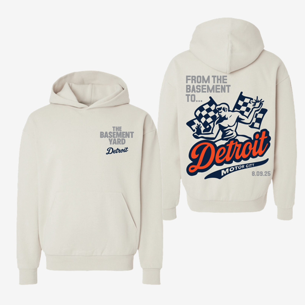The Basement Yard Detroit Hoodie Patriotic Detroit The Basemanet Yard Clothing Gift For Him