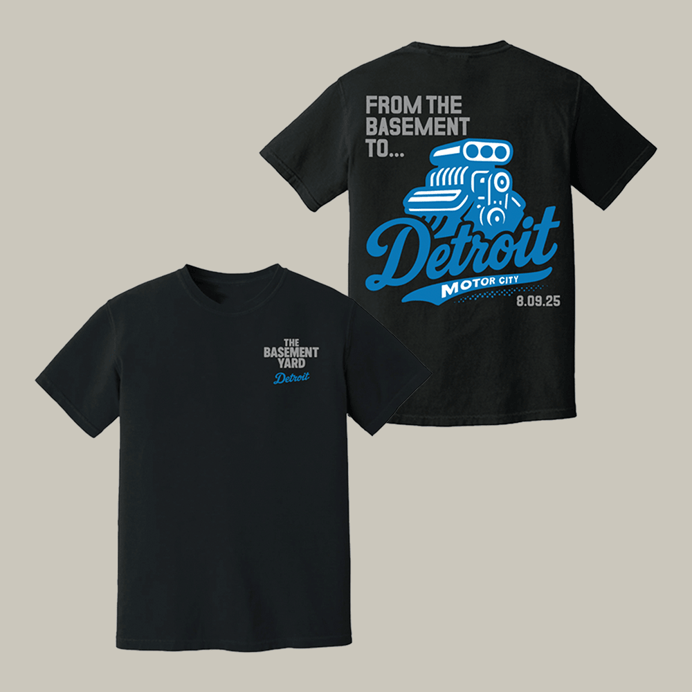The Basement Yard Detroit T-Shirt From The Basement To Detroit Shirt Gift Ideas