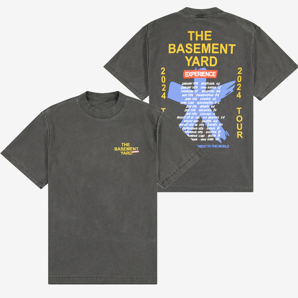 The Basement Yard Experience T-Shirt 2024 Tour Trendy Clothes The Basement Yard Gift Ideas
