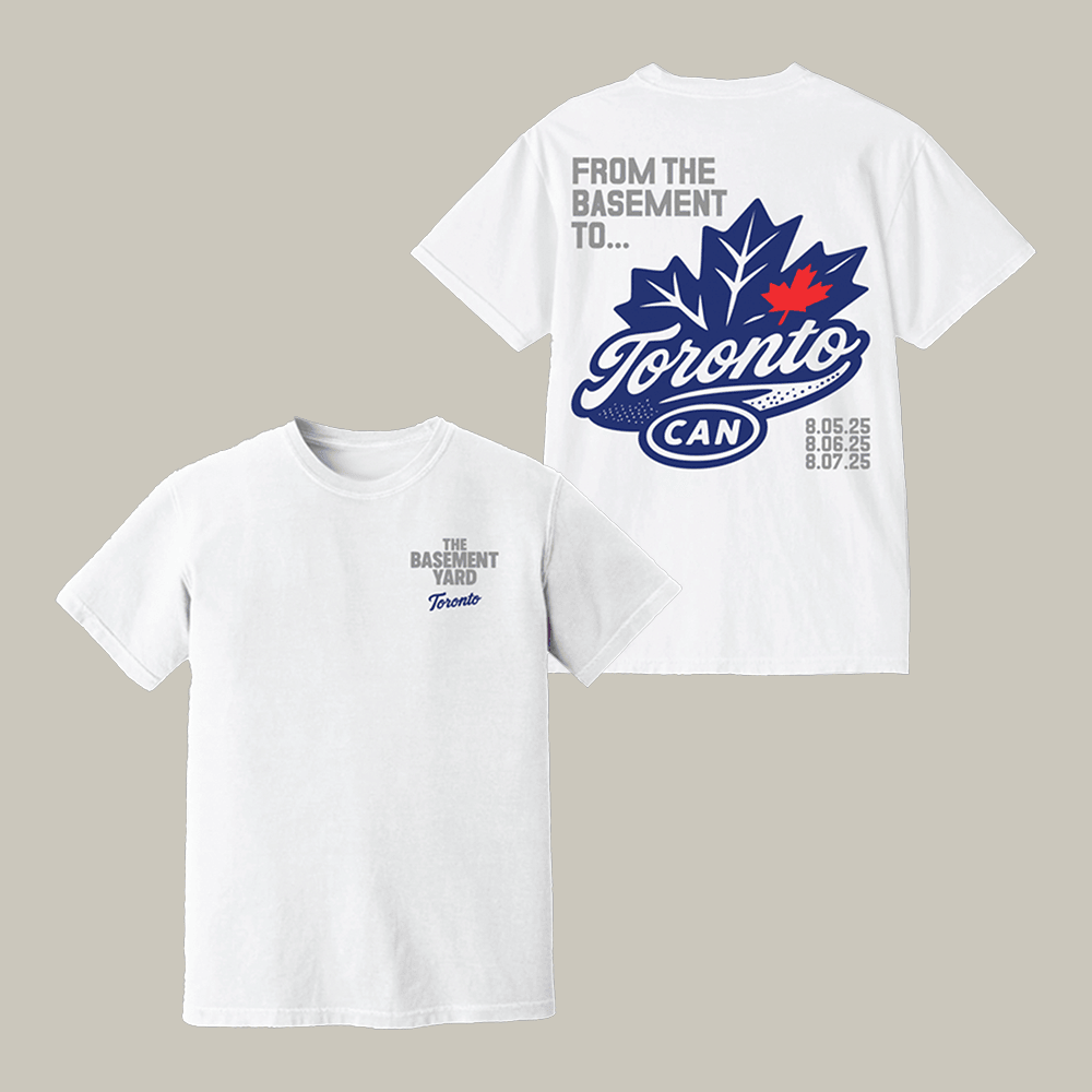 The Basement Yard Toronto T-Shirt Podcast World Tour Shirt Gifts For Boyfriend