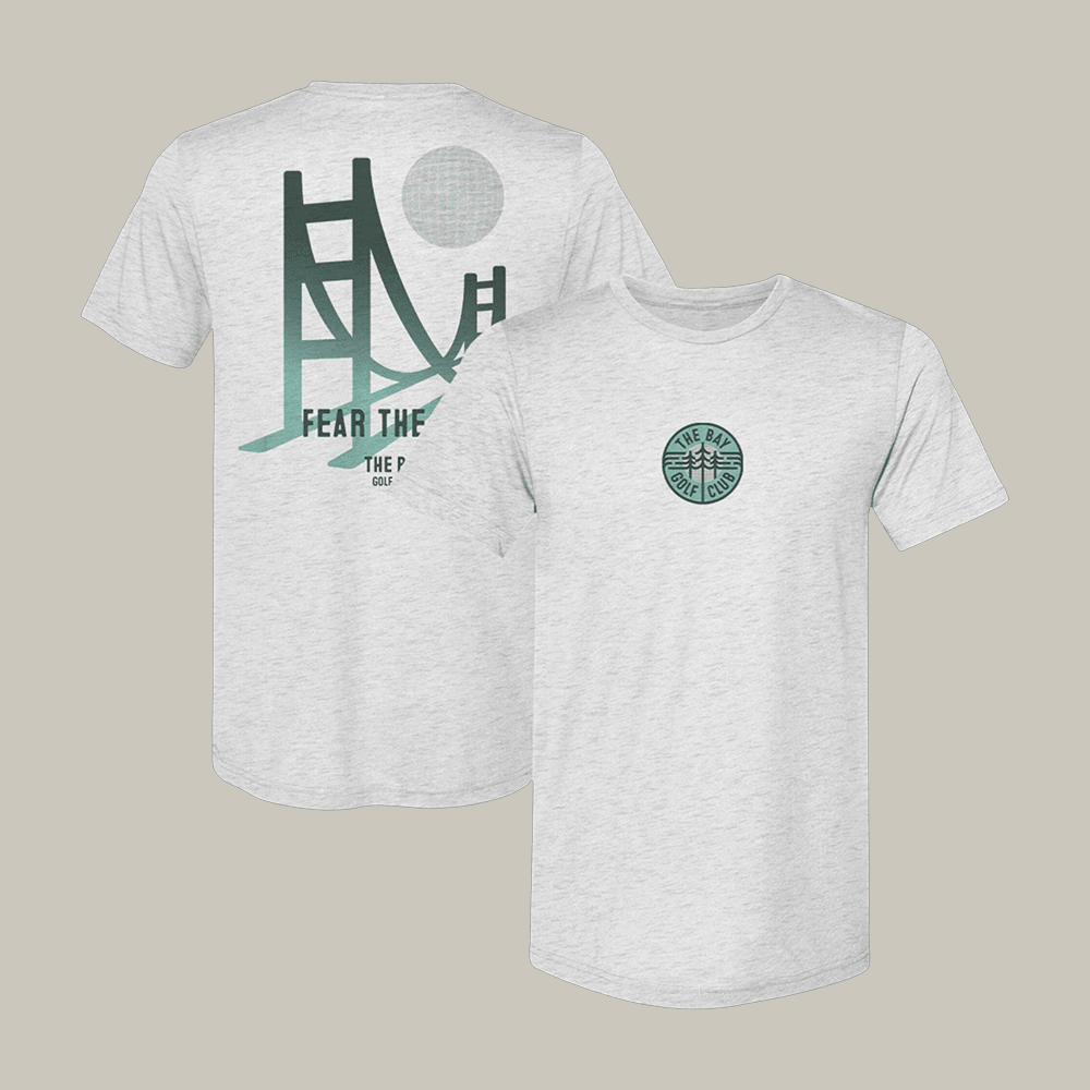 The Bay Golf Club Fear the Fog Bridge T-Shirt The Bay Golf Clothes Gift For Fans