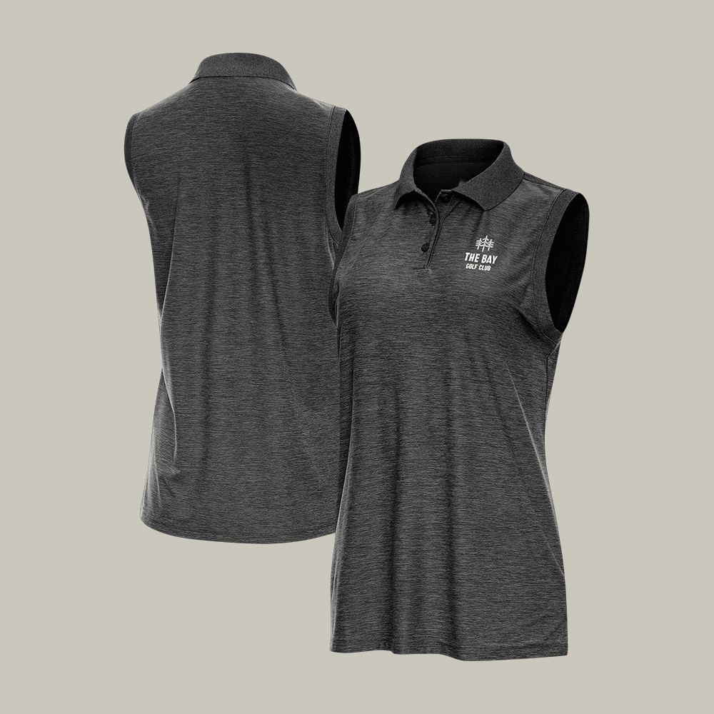 The Bay Golf Club Recap Sleeveless Polo Shirt Golf Clothes Best Present For Her