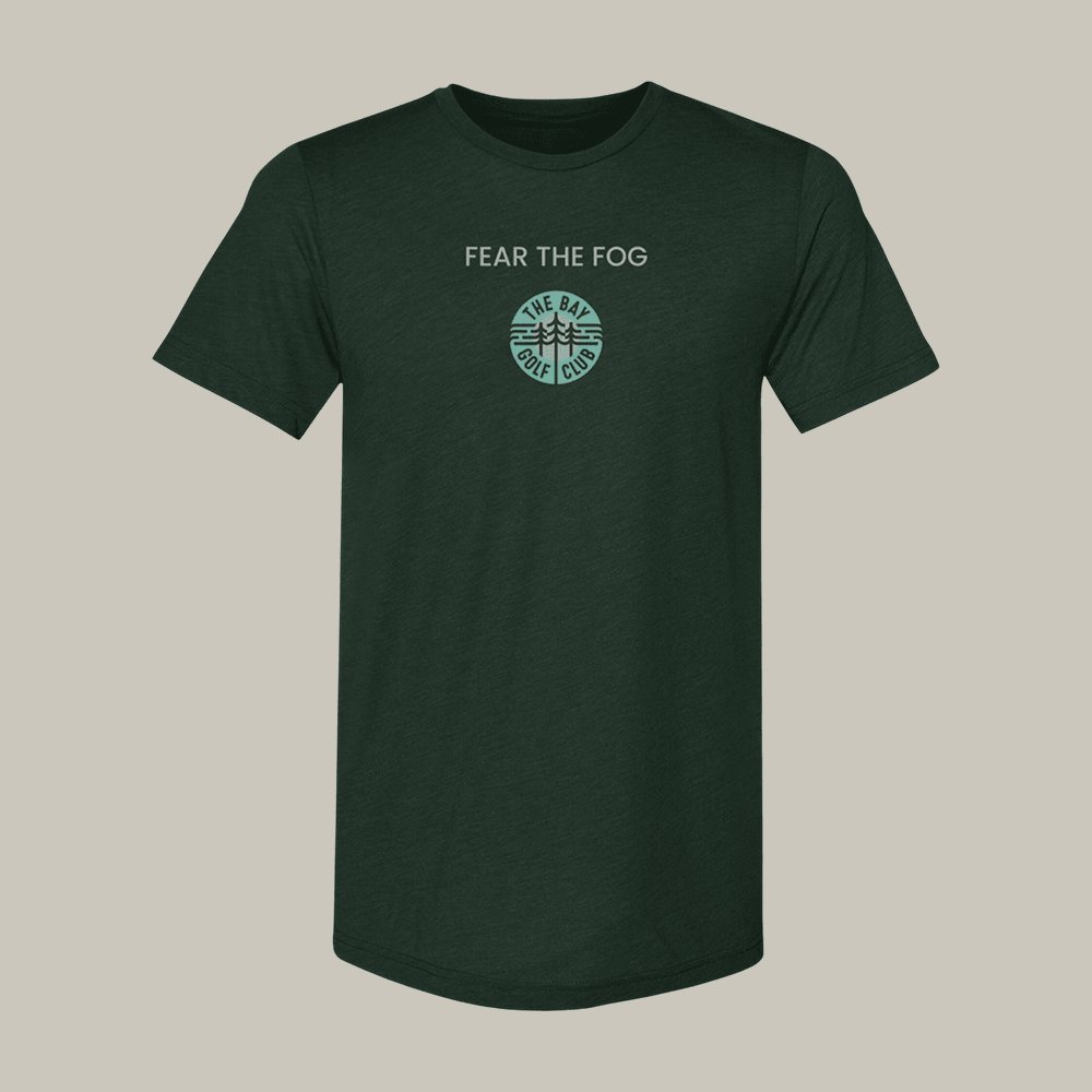 The Bay Golf Club Roundel Phrase T-Shirt TGL Golf Attire Unique Present For Enthusiasts