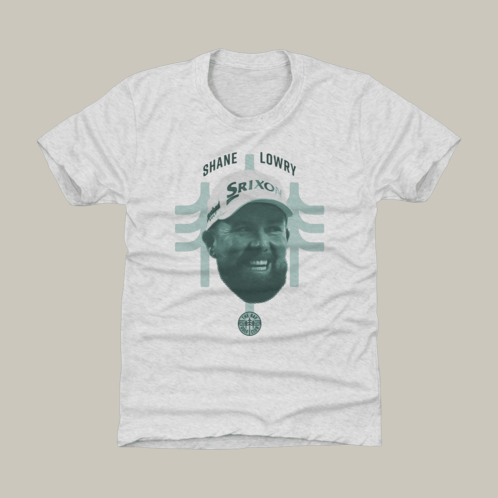 The Bay Golf Club Shane Lowry Portrait T-Shirt TGL Golf Attire Shane Lowry Fan Gift