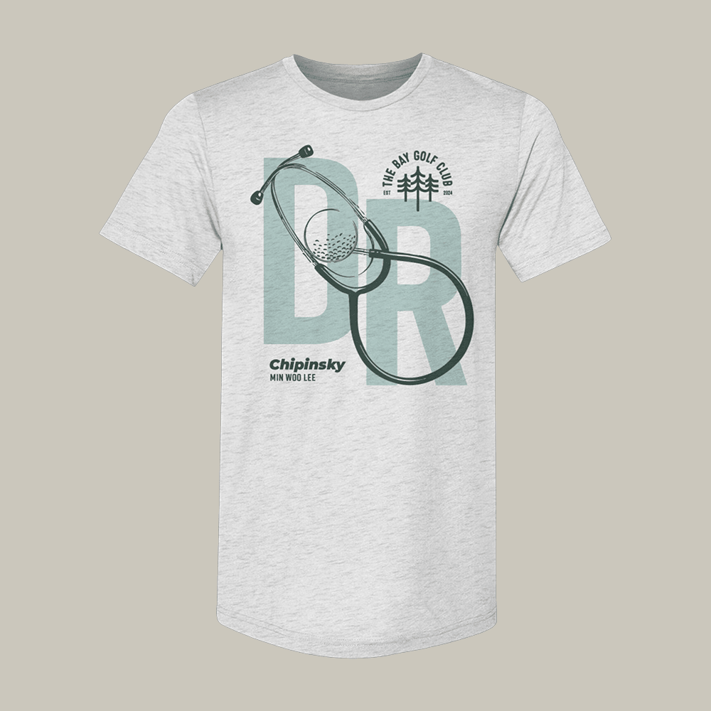 The Bay Golf Club Stethoscope T-Shirt TGL Golf Clothes Present Idea For Fan