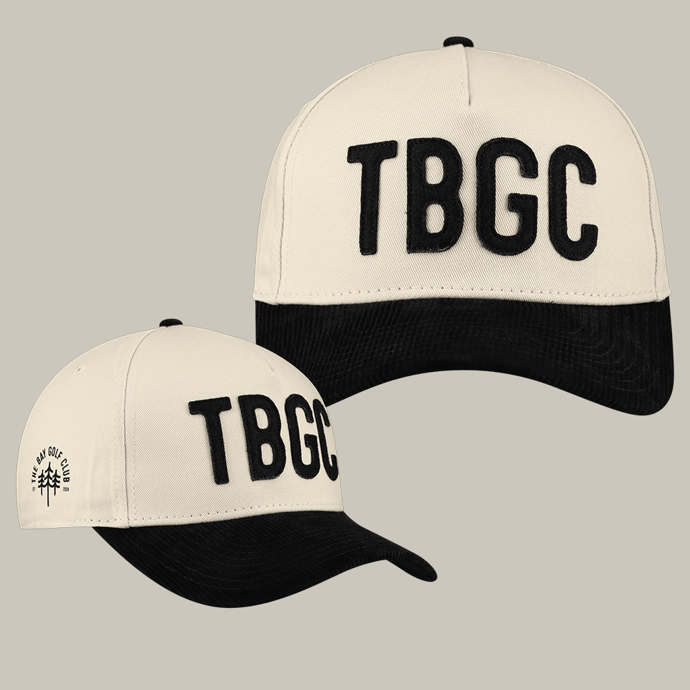 The Bay Golf Club Twill Corduroy TBGC Hat The Bay Golf Club Merch Fan Gift For Men